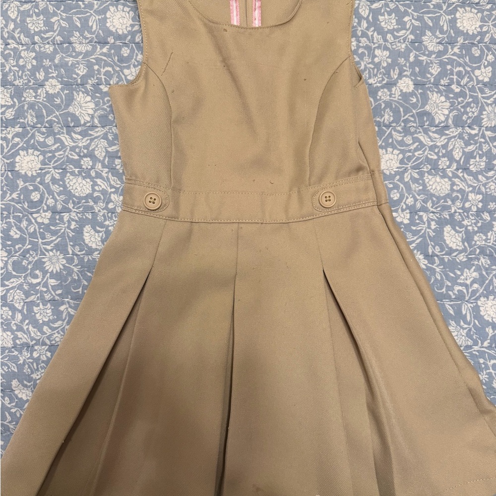 Izod Khaki Pleated Jumper